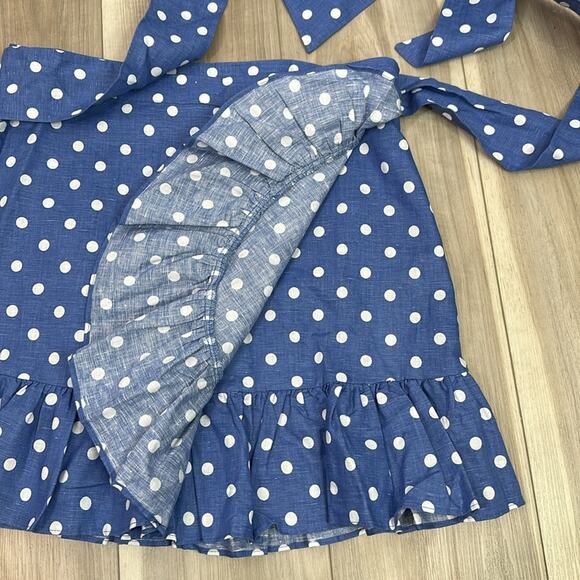 Privacy Please June mini skirt in riviera dot size large - Picture 4 of 8